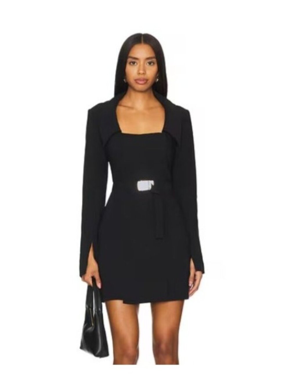 Amanda Uprichard Black Larenta Blazer Dress NWOT - Size XS